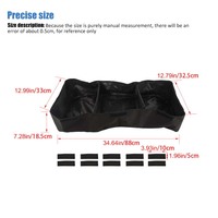 Boîte de rangement pliable en tissu Oxford de haute qualité, sac de rangement pour Dodge Durango 2011 et plus, accessoires de voiture