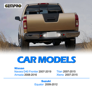 Chính xác kích thước LED Số tấm ánh sáng cho Nissan Navara D40 biên giới ARMADA Titan xterra Suzuki xích đạo tự động giấy phép đèn - Product Image 3