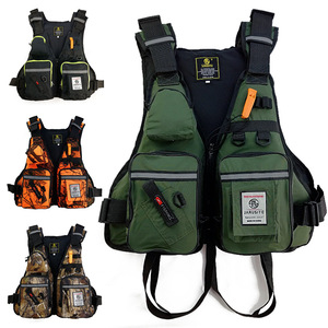 Traje de <span class=keywords><strong>Pesca</strong></span> Multifuncional <span class=keywords><strong>para</strong></span> Niños con Tela Oxford de Nailon Impermeable y Chaleco Salvavidas de Espuma EPE <span class=keywords><strong>para</strong></span> Actividades al Aire Libre - Product Image 1