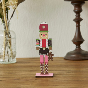 Xuyên biên giới người Anh bằng gỗ <span class=keywords><strong>nutcracker</strong></span> đồ trang trí Giáng sinh đồ trang trí nhà trang trí sáng tạo đồ chơi giáng sinh - Product Image 6