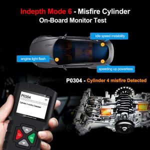 Prueba de Monitor a Bordo (Modo 6) Herramienta de Diagnóstico para Automóviles Ediag YA 201 OBD2 - Product Image 3