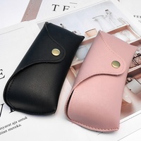 Étui à lunettes tendance 2024 en cuir souple, boîte raffinée pour lunettes de soleil, sac à lunettes personnalisable avec LOGO, vente en gros