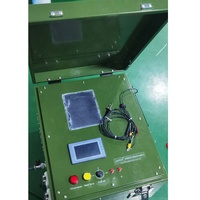 Système d'alimentation pour drone tethered d'urgence de grande taille avec câble d'alimentation à fibre optique pour la lutte contre les incendies
