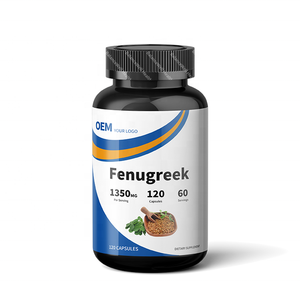 OEM Private Label Organic Vegan Fenugreek Capsules Fenugreek Extract Capsule Support Beneficial for <b>Menopause</b> Fenugreek Support - Product Image 1