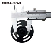 Ensemble de roues de vélo Bollard avec protections latérales et enjoliveurs en PVC, modèle CV-1