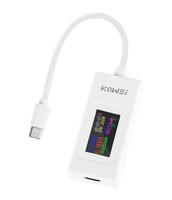 Probador de capacidad de batería USB monofásico Detector de voltímetro de amperímetro USB
