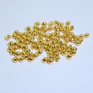 Perles de pêche Jig Off 1,5-7 mm, métalliques, noires, nickelées, dorées, en tungstène, pour la pêche à la <span class=keywords><strong>mouche</strong></span>, têtes de boules, perles de pêche - Product Image 6