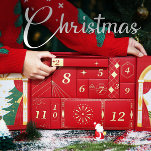 Kağıt kutuları ambalaj baskı lüks kör gizem kutusu noel hediye için Advent takvim kutusu - Product Image 2