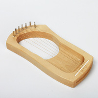 Lyre Lyre Sept Cordes, un Instrument de Niche Facile à Apprendre, un Fabricant et Grossiste de Petite Harpe Classique Portable