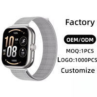 Reloj Inteligente Empresarial Personalizado con Pantalla AMOLED, Preparado para SIM, Responde Llamadas, Resistente al Agua IP65, Reloj Deportivo con Correa de Nailon, Marca OEM