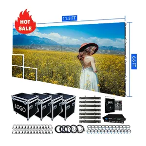 Giant Poster Billboard Indoor Outdoor Waterproof Rental Stage Advertising Video Wall Panels Pantalla Flexible Led Display Screen