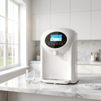 Ionizador de Agua Alcalina de Hidrógeno, Electrólisis de Platino-Titanio, Doble Voltaje 110-220V, Autolimpieza Inteligente, Listo para OEM/ODM