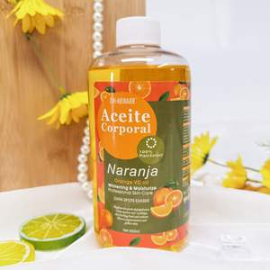 Aceite Corporal de Almendras con Vitamina C y <span class=keywords><strong>E</strong></span> de Naranja Orgánica Dr.Meinaier 500ml Nutritivo Blanqueador Antienvejecimiento para Masajes - Product Image 2