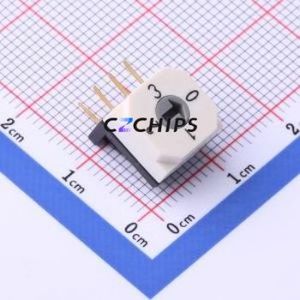 PER-04H Rotary Encoder Switch Through hole Component (THT) Switch 4 True Code - Product Image 1