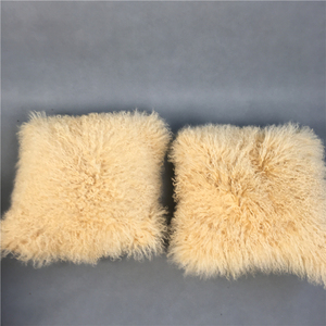 Coussin en fourrure de lapin véritable, style tibétain et mongol, pour salon, <span class=keywords><strong>prix</strong></span> abordable - Product Image 4