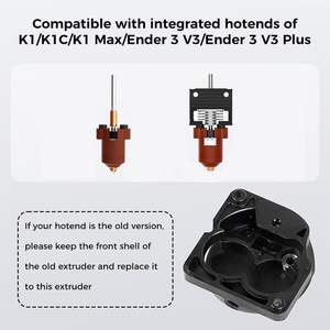 Impresora 3D de Prototipado Nueva con Extrusor K1 con Motor, Detección de Filamento de 1.75mm, Resina PLA y Tecnología FDM - Product Image 5