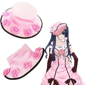 Ciel Phantomhive Cosplay Dress Pink White Polyester Costume For Women Adult Size One Size - Product Image 3