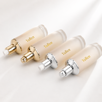 Flacon en verre triangulaire de luxe 30ml/50ml/100ml/120ml pour emballage cosmétique avec pompe à lotion et pot de 50g, couleur OEM