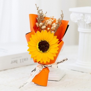 Mini Ramo de Girasoles Eternos como Regalo de Cumpleaños y Boda, Decoración del Hogar, Regalo de San Valentín - Product Image 4