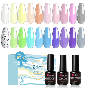 Vernis à ongles en gel UV pour <span class=keywords><strong>manucure</strong></span>, 15 ml, protection UV, gel de soin estival, sans HEMA/HPMA/TPO, non toxique, design français, DIY - Product Image 3