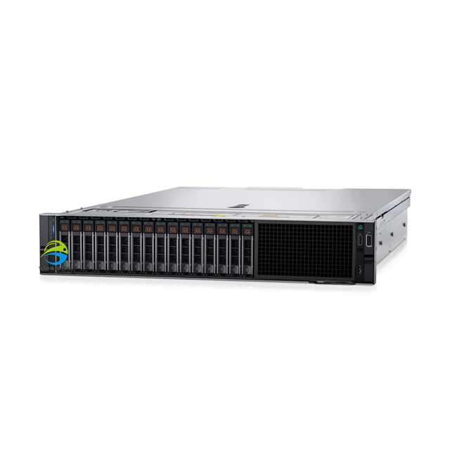 Hot Selling R550 Dual-socket 2U Rack Server with PERC H745/ 8SFF SAS SATA NVMe SSD 64GB Memory HDD