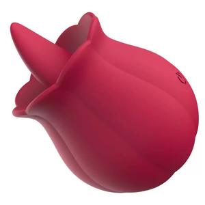 Juguete de rosa para mujeres, juguetes estimuladores para chupar y lamer, masajeador Personal, vibrador de rosa, Juguetes sexuales para vagina y pezones femeninos - Product Image 3