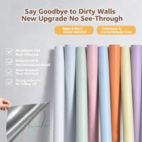 Papier peint épais imperméable de style asiatique pour dortoir, appartement locatif, usage domestique, carrelage de fond, autocollants muraux épais, décoration intérieure