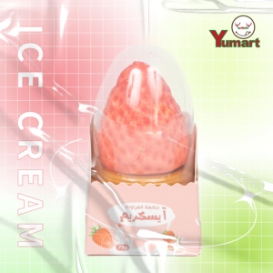 Gelato 3D alla Frutta (Pesca e Fragola) all'Ingrosso - Il Gelato alla Pesca Più Delizioso e Famoso - Mini Gelato Virale - Product Image 3
