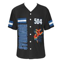Honduras Baseball Softball Wear Beliebteste Logo Druck Großhandel Direkt vertrieb Benutzer definiertes Logo Honduras Baseball Jersey