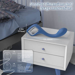 S-Hande G-Punkt-Vibrator Starke Vibrations kraft Medizinischer weicher Silikon-leiser Vibrador für Frauen - Product Image 5