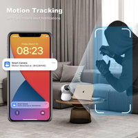 Kamera bohlam nirkabel panorama 1080P WiFi, bola lampu keamanan rumah sistem PTZ Full HD Mini 360 derajat definisi tinggi