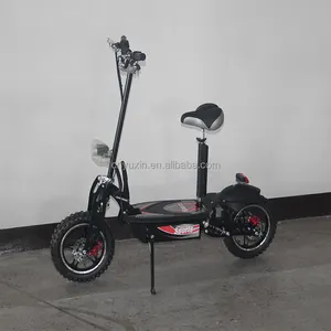 Büyük tekerlek 1600w 48v CE ile katlanabilir evo elektrikli scooter YXEB-716