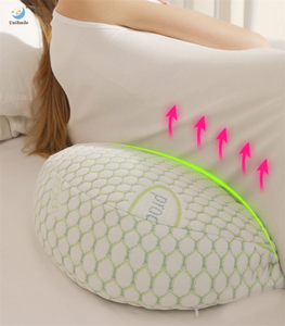 Coussin de grossesse réglable en U pour femme, pour dormeurs latéraux, soutient l'abdomen et protège le corps pendant le sommeil - Product Image 4