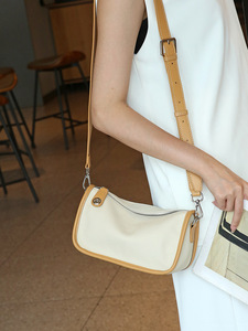 2025 nouvelle vente directe d'usine simple sac à bandoulière multicolore couture quotidienne exquise - Product Image 3