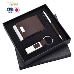 <span class=keywords><strong>Porte</strong></span>-clés en métal pour hommes, Promotion de luxe d'entreprise de voiture, <span class=keywords><strong>porte</strong></span>-cartes à stylo, ensemble cadeau pour hommes, Offre Spéciale - Product Image 3
