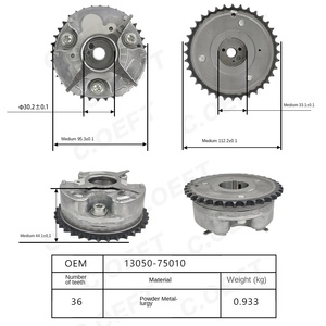 자동차 부품 VVT 기어 1305075010 프라도 2TR FE 2.7L 엔진 힐럭스 포춘러용 - Product Image 3