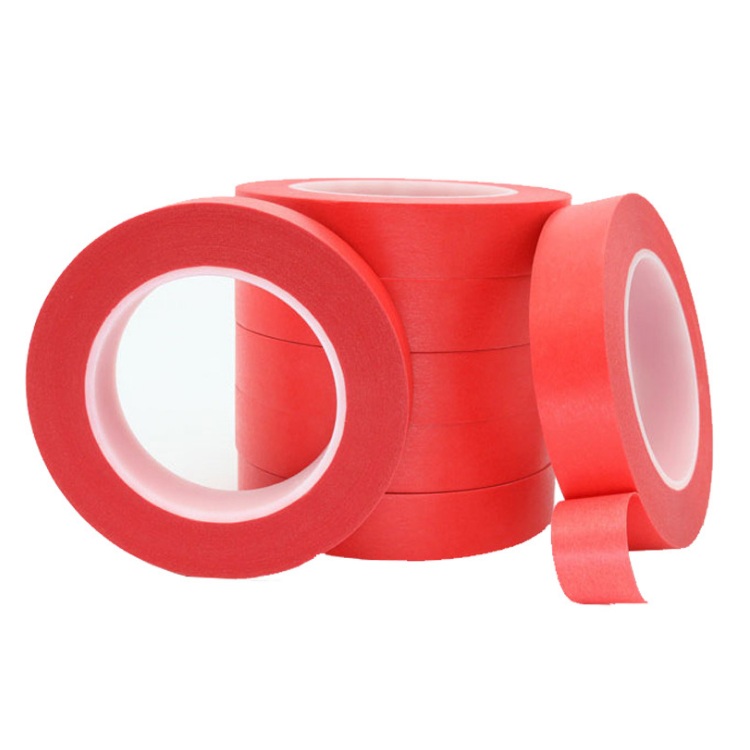General Purpose Crepe Paper Masking Adhesive Tape Self Adhesive Crepe Paper Tape