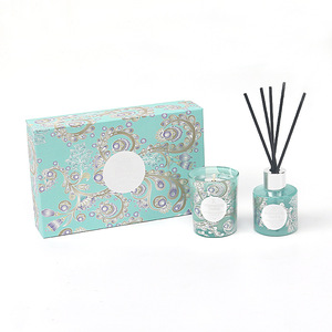 Juego de difusor de fragancia líquida para el hogar, Set de regalo con vela perfumada - Product Image 4