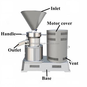 2026 Multi-function Colloid Mill Sesame Bean <b>Paste</b> Nut Processing Machine Pistachio <b>Grinding</b> Line Peanut Butter Making Machine - Product Image 3