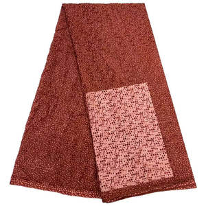 나일론 및 비스코스 150gsm 경량 부드러운 의류 천 맞춤 원단 인쇄 벨벳 번 아웃 원단 드레스 용 - Product Image 2