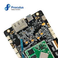Carte Android industrielle Proculus 7 pouces RK3568 Modules d'affichage LCD Android intégrés pour maison intelligente