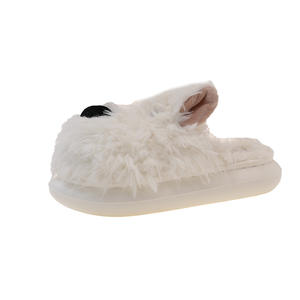 Algodón de mujer para invierno, interior, uso doméstico, felpa, cálido, antideslizante, transpirable, cómodo, lindo, para cubrir la cabeza, microfibra - Product Image 5