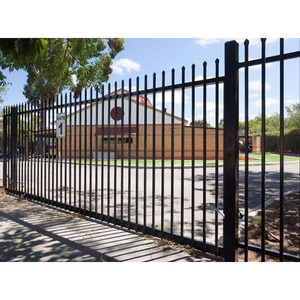 Portail décoratif en <span class=keywords><strong>fer</strong></span> <span class=keywords><strong>forgé</strong></span>, portail principal en <span class=keywords><strong>fer</strong></span>, 20' en acier galvanisé, double <span class=keywords><strong>porte</strong></span>, motif cerf, clôture, treillis, portails - Product Image 6