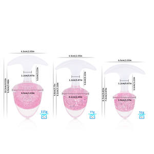 Juego de Tapones Anales de Silicona de Cristal para Adultos, Juguetes Anales para Hombres y Mujeres, Juguetes Sexuales para Mayor Placer - Product Image 3