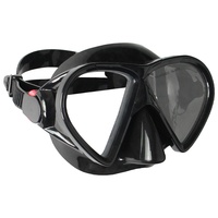 Lunettes de plongée sous-marine Snorkeling, grand masque en verre trempé, sans soudure