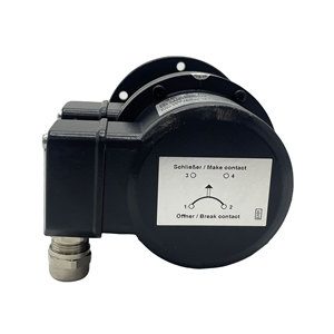 Encodeur incrémental robuste POG9 DN1024I 11075535 1024 PPR IP56 9-30V DC à montage sur bride DIN, signal inversé HTL pour applications industrielles - Product Image 4