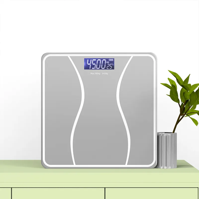 180Kg Kecil Kecerdasan Kamar Mandi Kesehatan Mesin Elektronik Digital Weighing Scale