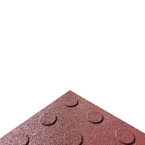 Vente directe d'usine anti-dérapant résistant à l'usure SBR Granule caoutchouc carreaux de sol tactiles pour les personnes aveugles - Product Image 6