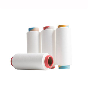 Grs chứng nhận 200D/192f cation Polyester đan sợi có độ bền cao DOPE nhuộm <span class=keywords><strong>Filament</strong></span> sợi xoắn phong cách - Product Image 3