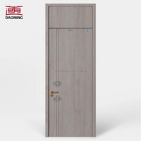 Porte en bois moderne, finition peinte simple, écologique, sur mesure, vente en gros d'usine, garantie 5 ans